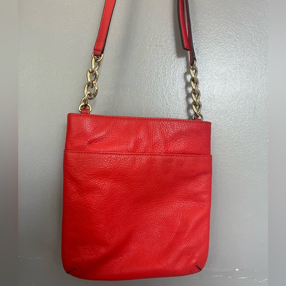 Michael Kors Hamilton Leather Messenger Bag - Picture 5 of 7